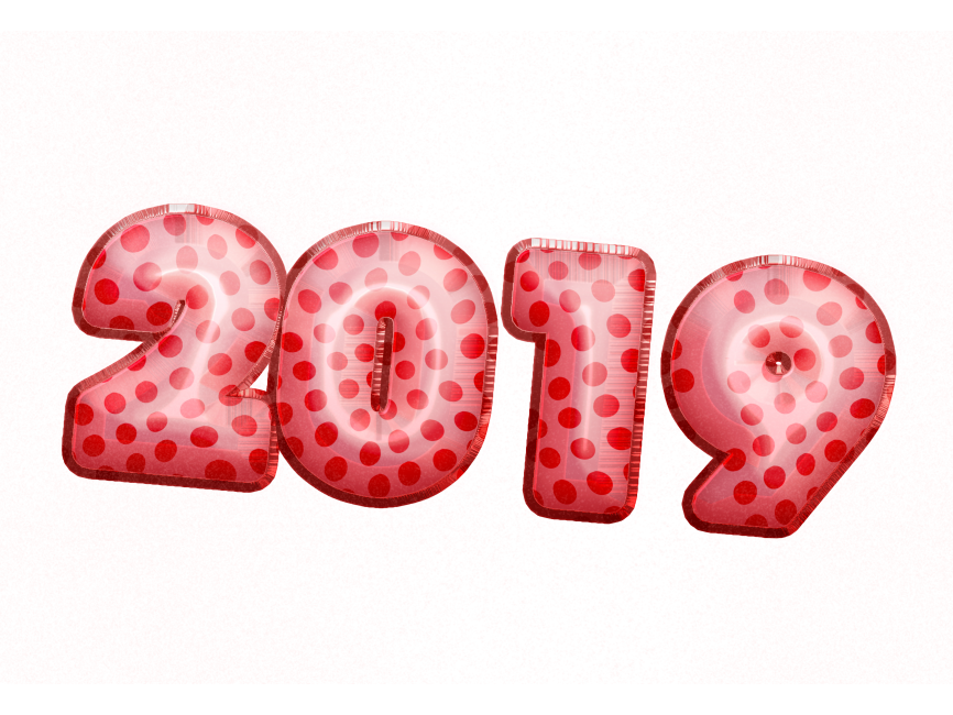 2019 Balloon Text