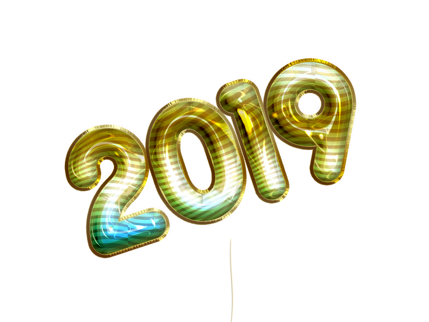 2019 Balloon Text