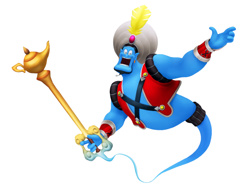 Aladdin Genie Cartoon