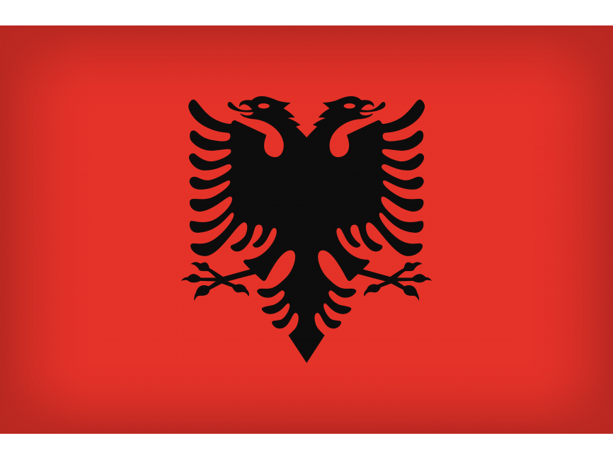 Albania Large Flag