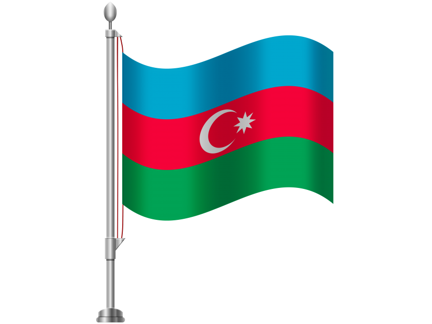 Azerbaijan Flag