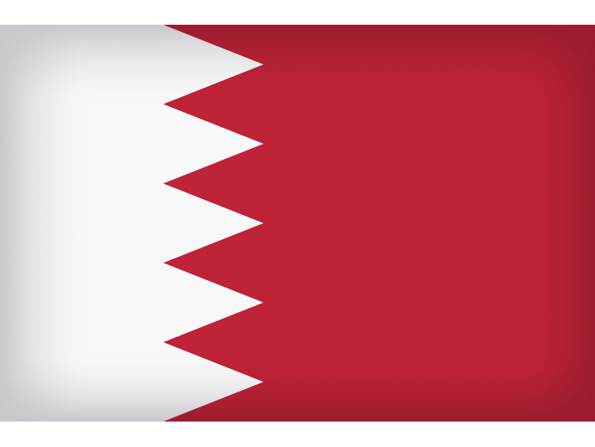 Bahrain Large Flag