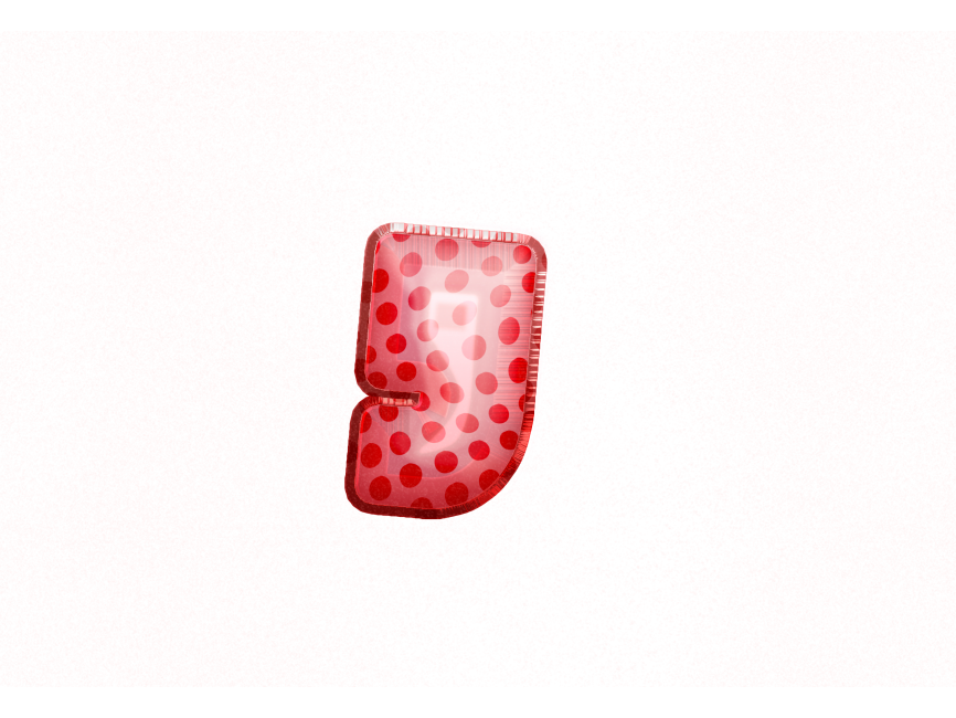 Balloon Style Comma Mark