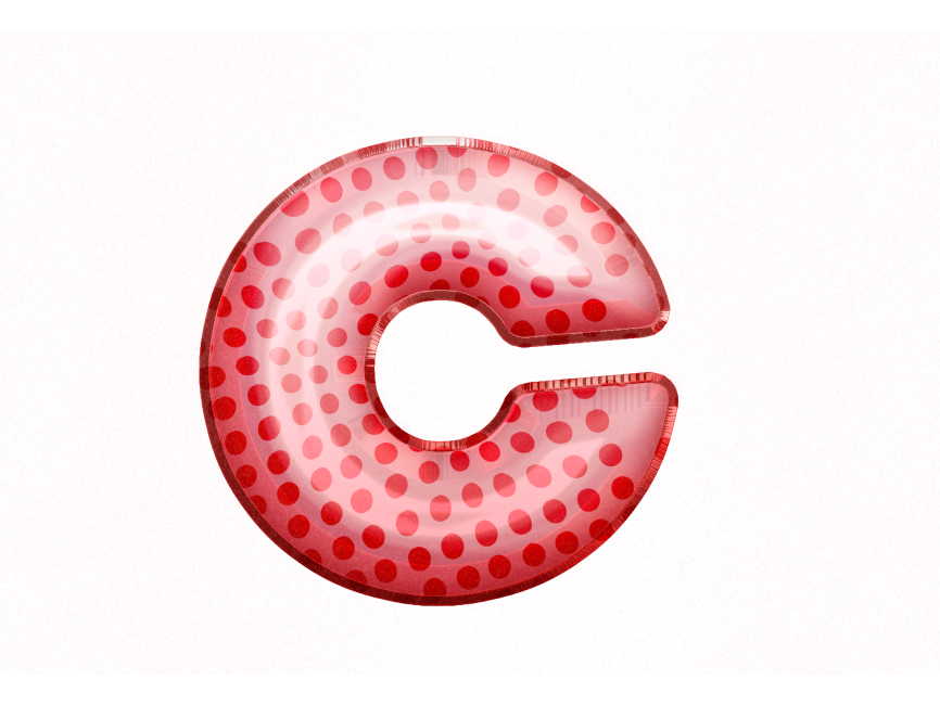 Balloon Style Letters c