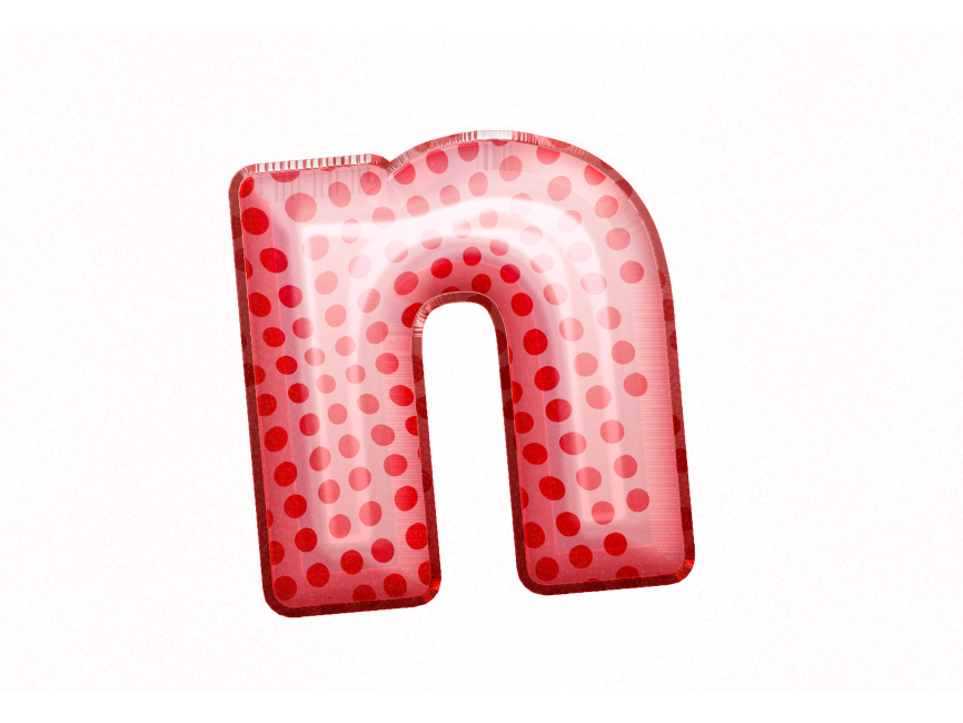Balloon Style Letters n