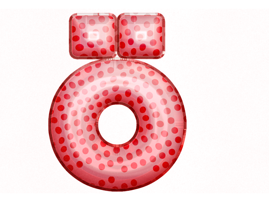 Balloon Style Letters ö