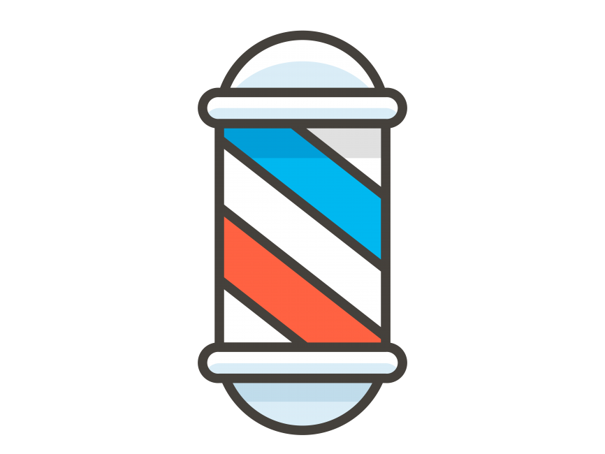 Barber Pole Emoji Icon