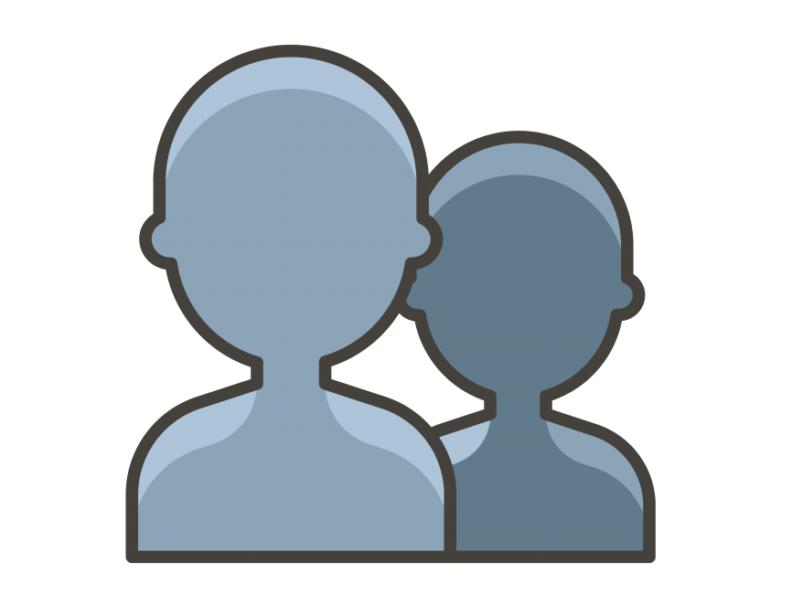 Busts in Silhouette Emoji