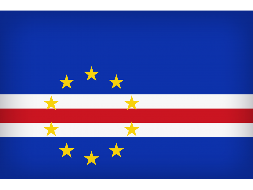 Cabo Verde Large Flag