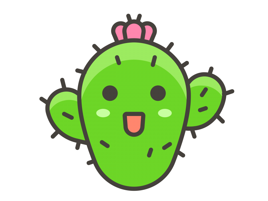 Cactus Emoji