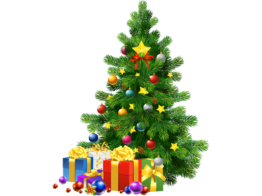 Christmas Tree with Gifts