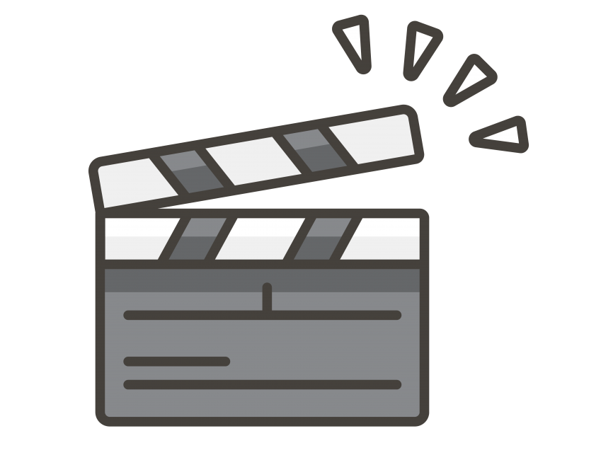 Clapper Board Emoji Icon
