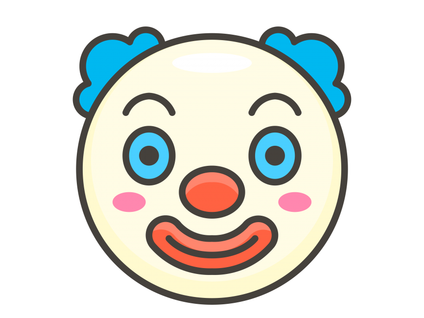 Clown Face Emoji