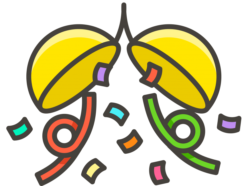 Confetti Ball Emoji Icon