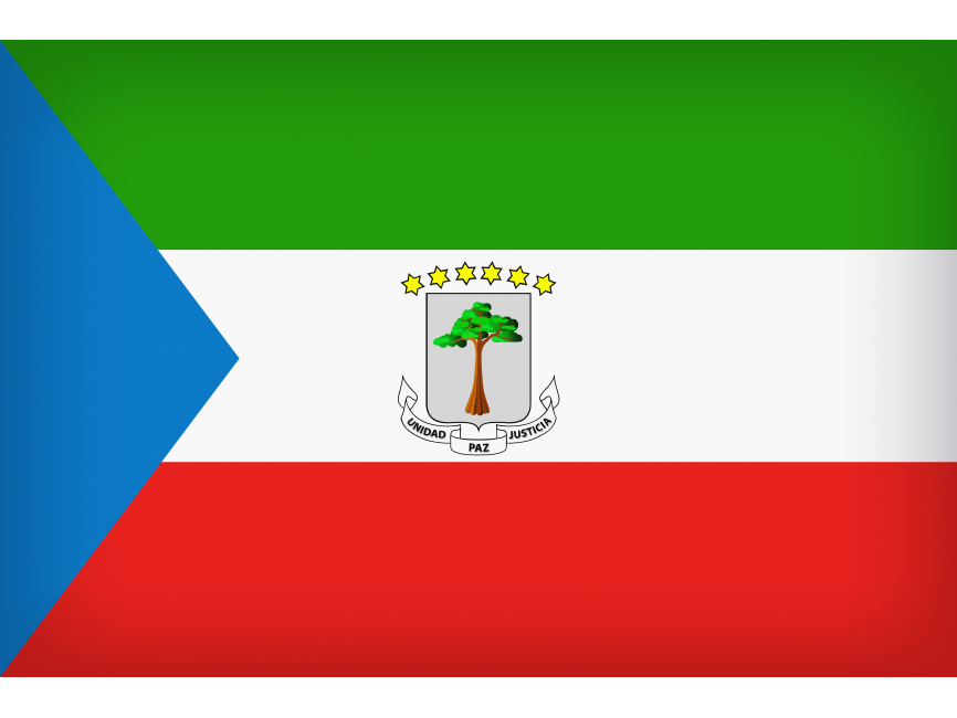 Equatorial Guinea Large Flag