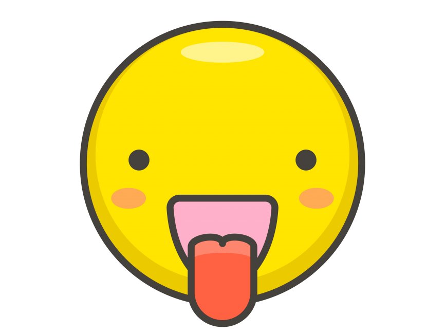 Face with Tongue Emoji