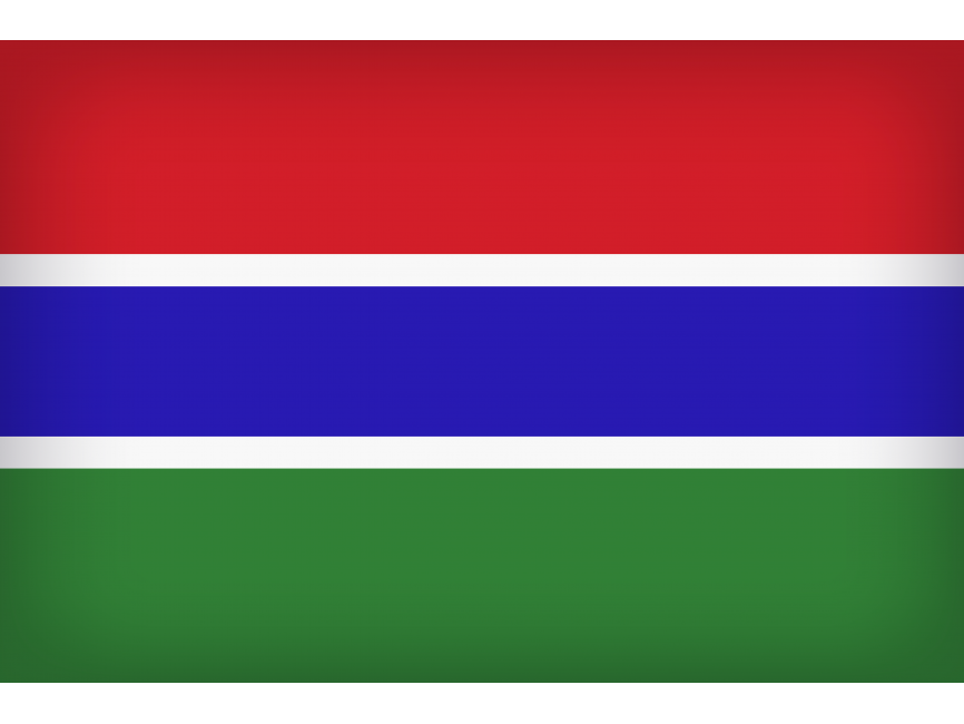 Gambia Large Flag