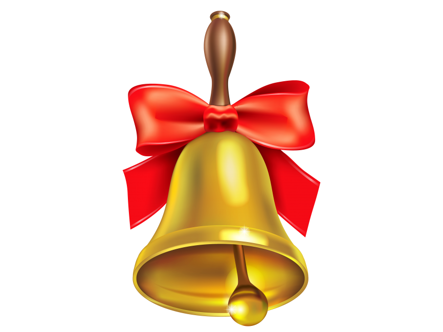 Gold School Bell 