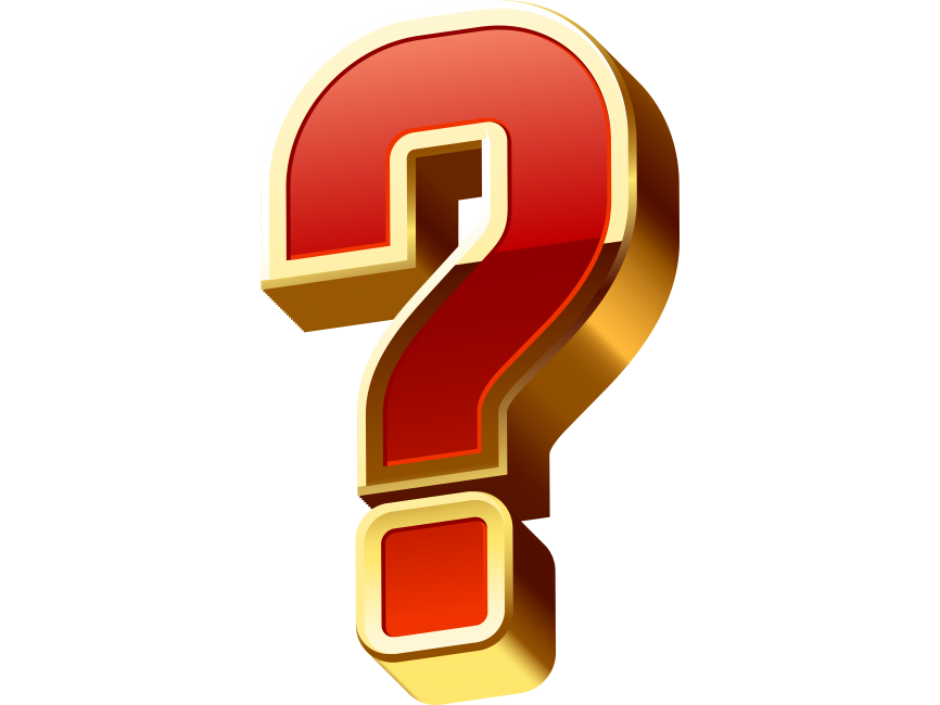 Golden Question Mark