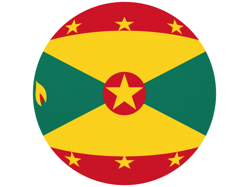 Grenada Round Flag