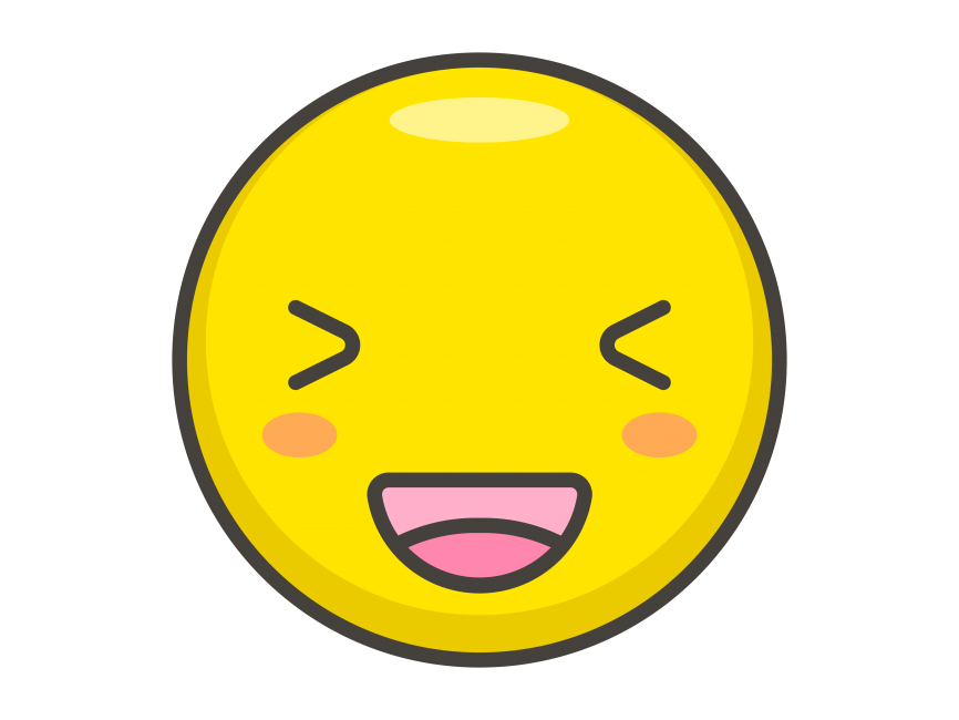 Grinning Squinting Face Emoji