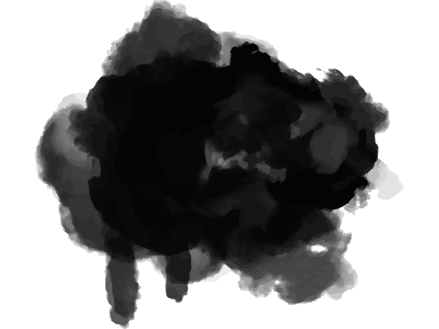 Grunge Ink Splashes and Stains