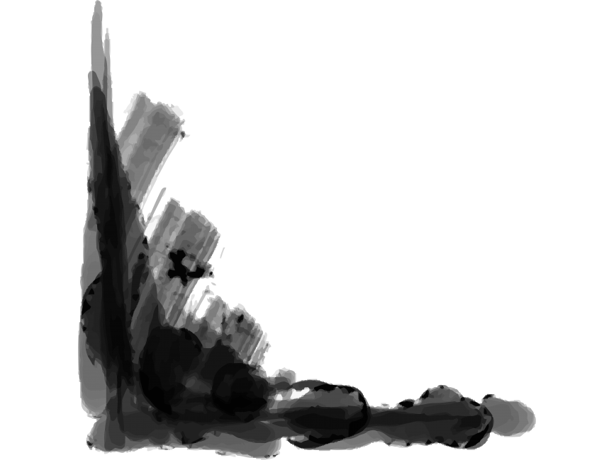 Grunge Ink Splashes and Stains