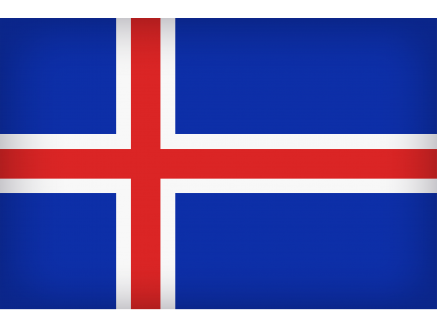 Iceland Large Flag