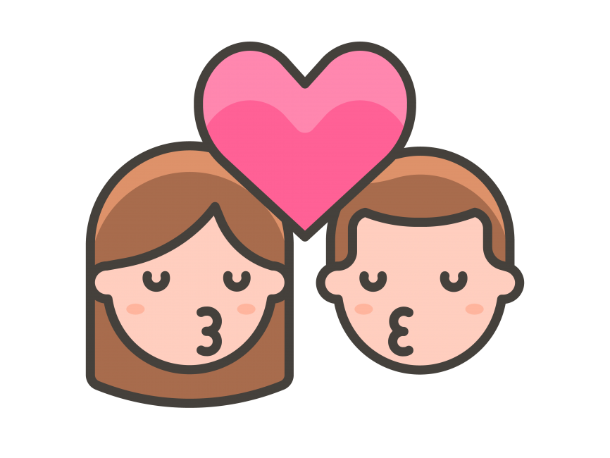 Kiss Woman Man Emoji
