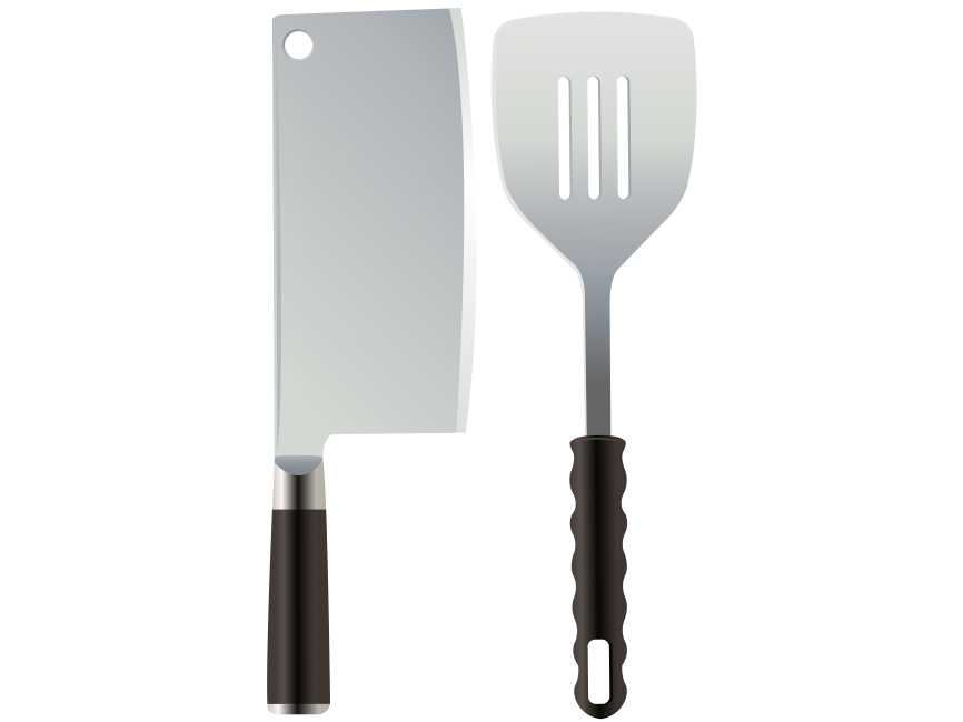 Kitchen Knife and Spatula