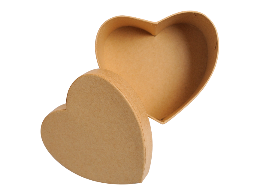 Kraft Heart Box