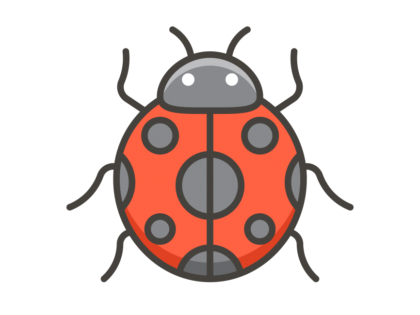 Lady Beetle Emoji Icon