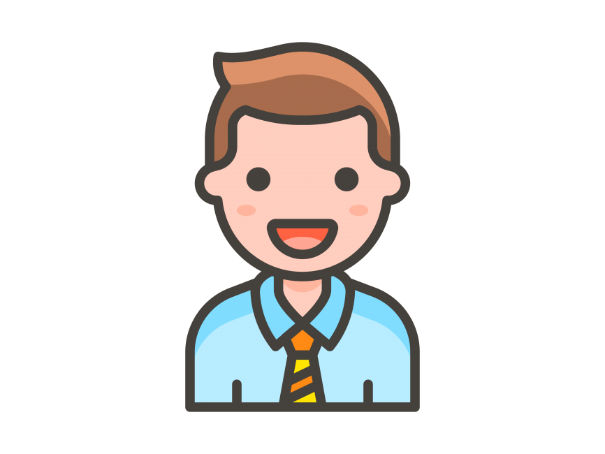 Man Office Worker Emoji