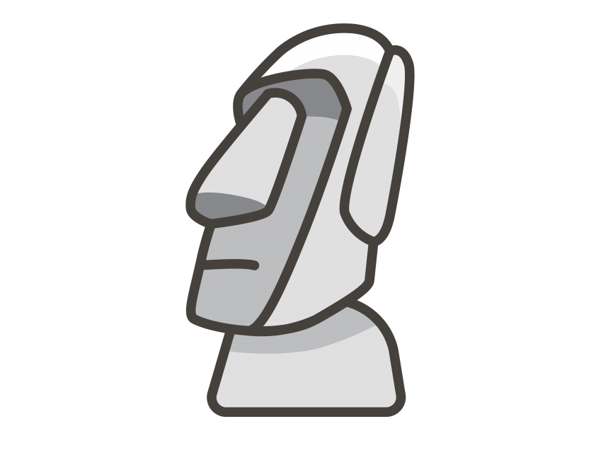 Moai Emoji