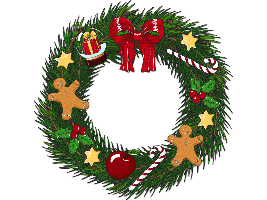 New Year and Christmas Cluster