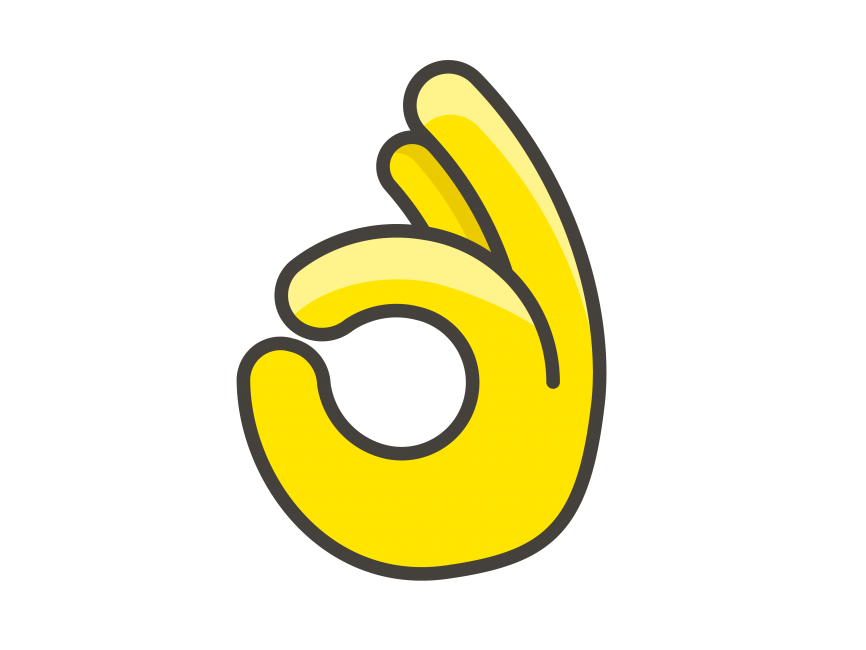 OK Hand Emoji