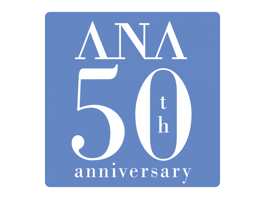 ANA 50th anniversary   Logo