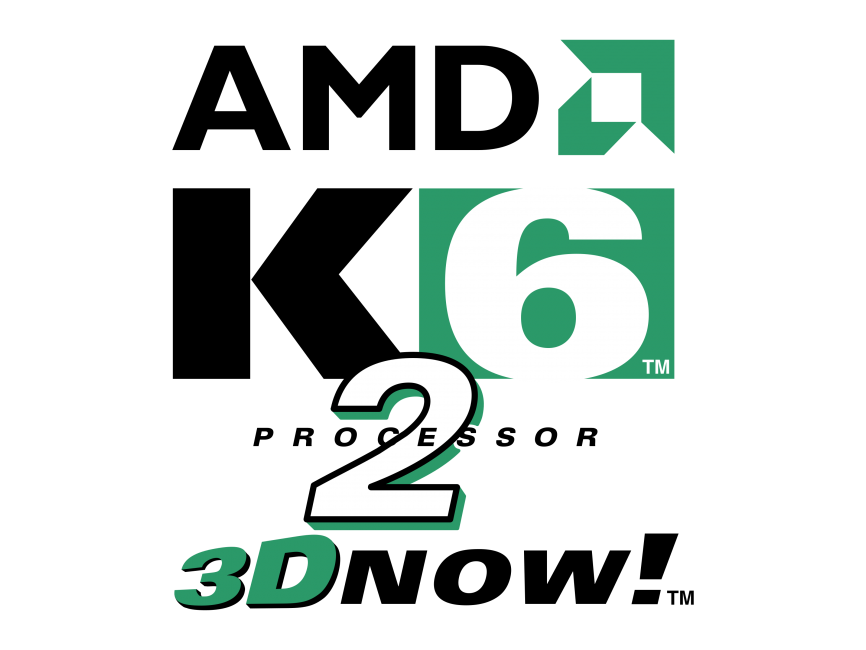 AMD K6 2 Processor Logo