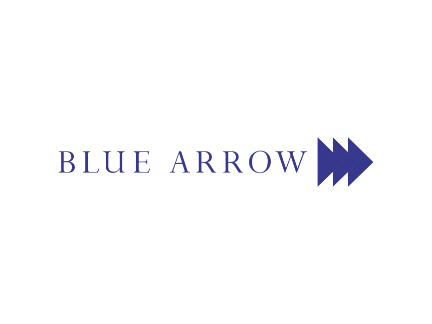 Blue Arrow 9  Logo