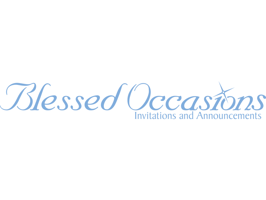 Blessed Occasions Logo
