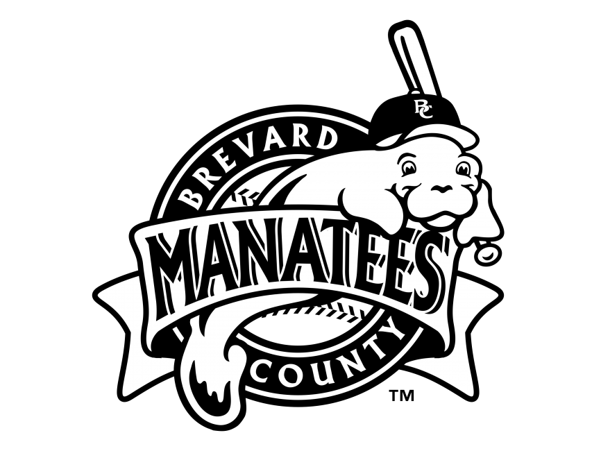 Brevard County Manatees Logo
