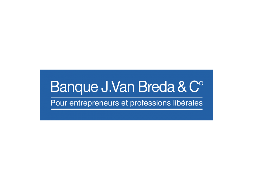 Banque J Van Breda &# 8; C Logo