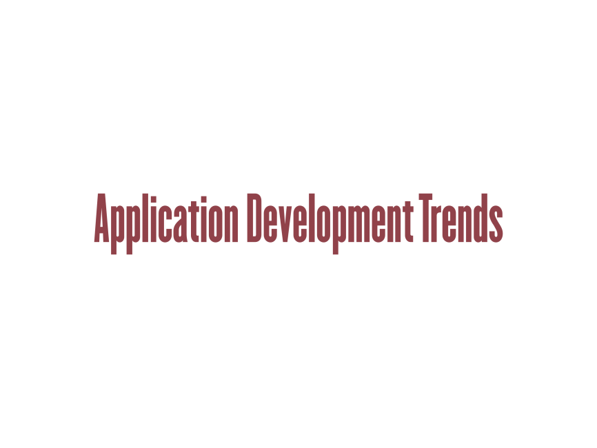 Application Development Trends   Logo