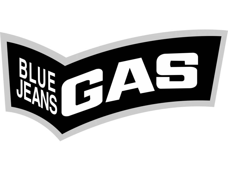 blue jeans gas Logo