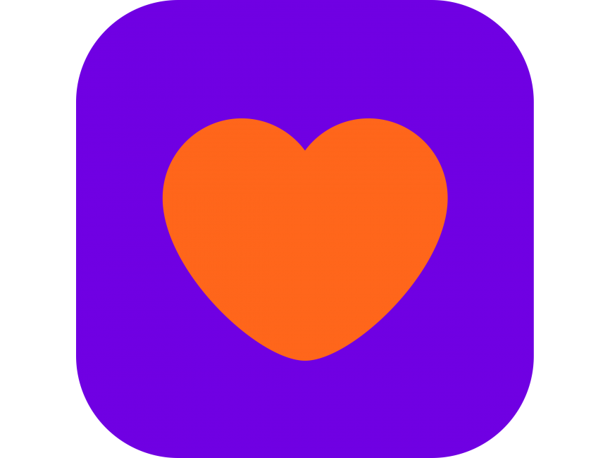 Badoo Heart icon Logo