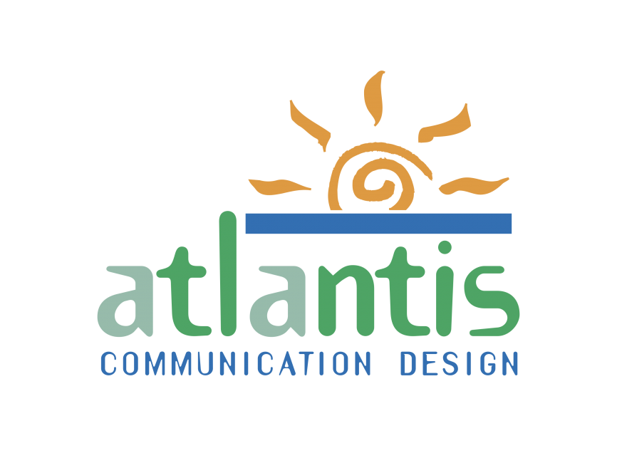 Atlantis Communication Design Logo