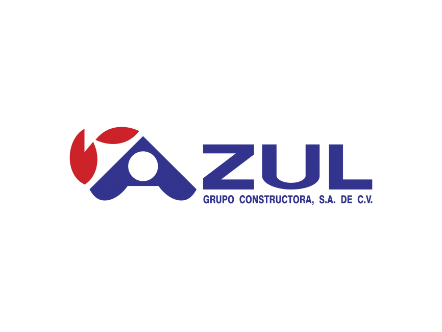 Azul Grupo Constructor   Logo