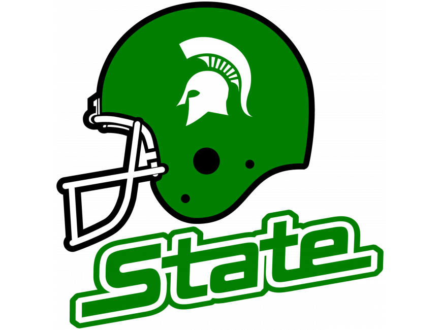 Michigan State Spartans Helmet Logo
