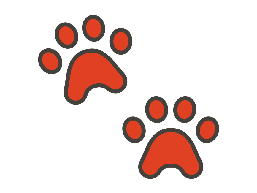 Paw Prints Emoji Icon
