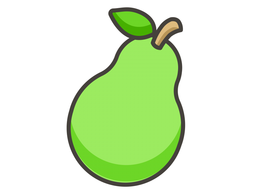 Pear Emoji Icon